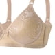 thumbnail image 3 of Ropa interior transpirable de algodón con anillo de acero para mujer, tamaño Plue, copa completa ajustable, sin anillo de acero Fridja  nalpqowj6652, 3 of 3