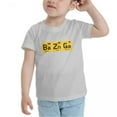 thumbnail image 3 of Bazinga Chemical Element Funny Toddler T-Shirts for Boys Girls (Gray, Youth M), 3 of 5