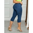 thumbnail image 3 of Apay Jeans for Women  Denim  5 Points  Cargo Pants  Shorts  Suitable for Daily Travel Regular Size, 3 of 7