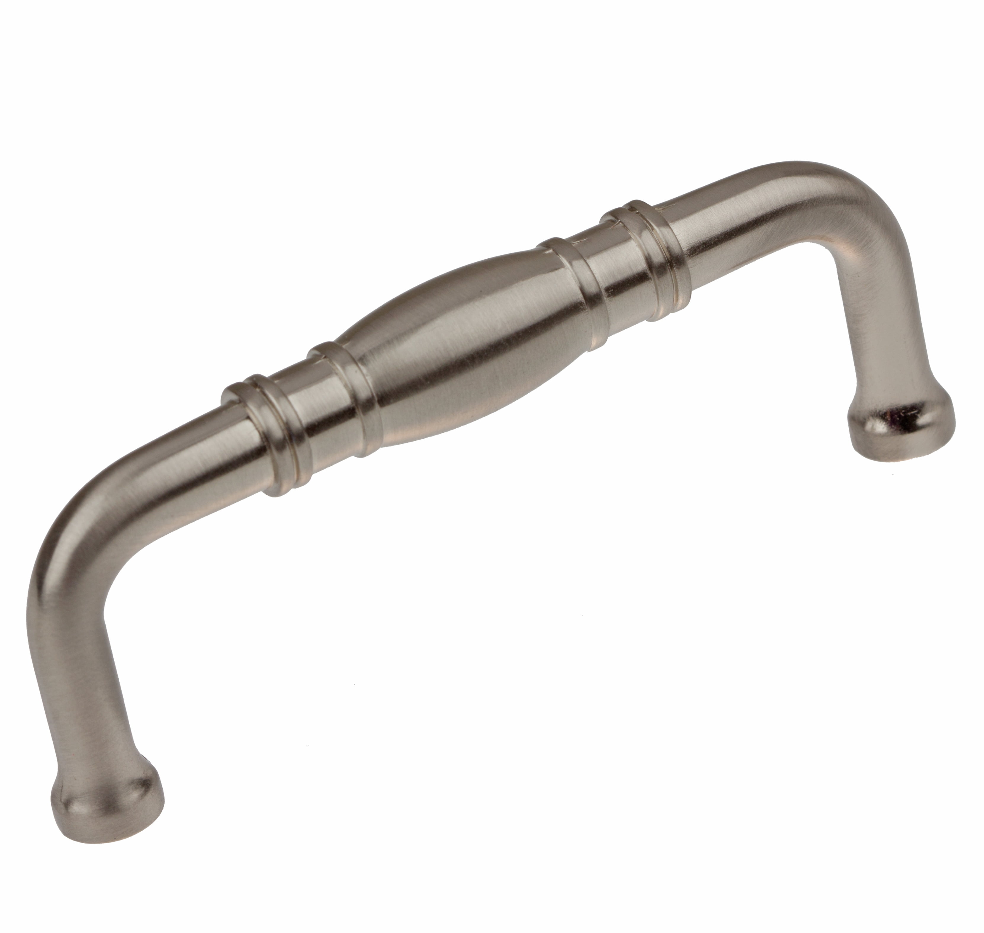 GlideRite 3 in. Center Classic Fluted Pulls, Satin Nickel, Pack