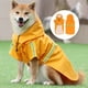 thumbnail image 3 of Impermeable para mascotas Poncho con capucha para perros grandes Impermeable reflectante para perros, 3 of 5