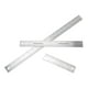 thumbnail image 5 of Reglas Traseras De Corcho, Orificio Para Colgar, 3 Piezas, Reglas De Metal Con Parte Trasera De Corcho Antideslizantes, Multiusos Para Escuelas Y Oficinas, 5 of 7