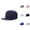 Navy, variant on Flat Bill Baseball Cap for Men Women Basic Plain Snapback Hat Structured Blank Cap