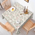 thumbnail image 5 of Tchckioa Boho Leavef Tablecloth for Restaurant Decor,52x52 Inch Square Stain Proof Table Cloth Cover, 5 of 6