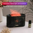 thumbnail image 4 of Afoxsos Black Ultrasonic Oil Diffuser – Cool Mist with Waterless Auto Shut-Off Protection, 5 LED Color Lights for Home or Office, 4 of 7