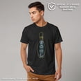 thumbnail image 2 of Men's The Big Lebowski Bowling Neon Light Print Graphic Tee Black Large, 2 of 9