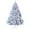 6FT-Blue, variant on SUNCROWN 6FT Artificial Flocked Christmas Tree Premium Frosted Snow Christmas Tree Hinged Xmas Tree Holiday Decor for Indoor Outdoor, Foldable Metal Stand, 800 Branch Tips, Unlit ,Pink