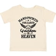 thumbnail image 3 of Inktastic Handpicked for Earth by My Grandpa in Heaven Angel Wings Boys or Girls Baby T-Shirt, 3 of 5