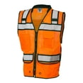 thumbnail image 2 of Ml Kishigo B64429669 High Performance Surveyors Vest, Orange - 4XL, 2 of 5