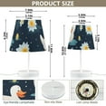 thumbnail image 4 of Ducks Flowers Water Lily LED Desk Lamp Table Lamp USB Bedside Nightstand Small Lamp for Bedroom Living Room Kids Room, 4 of 8