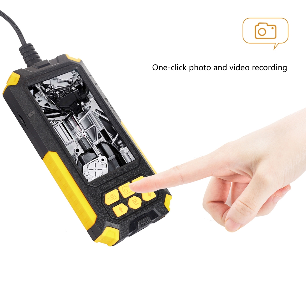 Endoscope Camera with Light for Cellphone,Borescope Inspection Camera with Adjustable LED Light Snake Camera