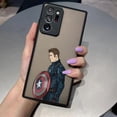 thumbnail image 3 of Caso para Samsung Galaxy NOTA 20 10 9 8 A13 A12 A10 A11 7 A04E A04 A03S A02 A03 5G ULTRA Plus caso Marvel vengadores héroes sin rostro, 3 of 5