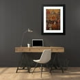 thumbnail image 4 of Anonymous 18x24 Black Modern Framed Museum Art Print Titled - The Holy Trinity, Virgin Mary and a Dying Man, 4 of 5
