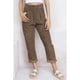 thumbnail image 2 of Pantalones de pana de mujer Pantalones casuales vintage sueltos de pierna recta de talle alto con bolsillos laterales, 2 of 8