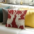 thumbnail image 3 of Christmas Throw Pillow Covers Decorative Pillows for Sofa Couch Winter Holiday Decor, 3 of 5