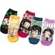thumbnail image 1 of Calcetines tobilleros de anime, 5 pares de calcetines casuales de algodón con estampado de dibujos animados de anime, divertidos y suaves, regalo para mujeres y hombres., 1 of 5