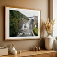 thumbnail image 5 of New Croton Dam 01 - Croton-on-Hudson New York Photography Waterfall Bridge Nature Architecture Scenic Autumn Landscape Unframed Wall Art Print 20 x 28 inches, 5 of 7