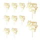 thumbnail image 3 of 10 Uds. de adornos para tartas del Día de la madre, adornos para magdalenas, palitos acrílicos de doble cara, adornos para tartas para el día de la, 3 of 7