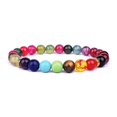 thumbnail image 1 of Pulseras y brazaletes de Chakra de piedra Natural para hombres, pulsera de equilibrio de Yoga, abalorio Ojo de Tigre, Nueva joyería de oración de Buda, 1 of 4