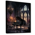 thumbnail image 2 of Designart "Grandeur Of The Gothic Piano II" Music Floater Framed Wall Decor, 2 of 5