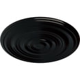 thumbnail image 3 of 29 1/8"OD x 1 1/2"P Carton Smooth Ceiling Medallion Black Pearl Finished, 3 of 6