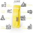 thumbnail image 2 of Loop Linen Turkish Beach Towel 37x71 Quick Dry Sand Free Lightweight Large Oversized Beach Towel Turkish Towels Light Beach Towel Multipurpose Towel, 2 of 5