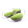 thumbnail image 3 of Foldable U-shaped Neck Support Pillow Inflatable Cushion Travel Air Plane Sleep, 3 of 3