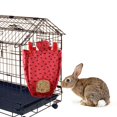 thumbnail image 3 of Rabbit Hay Feeder Feeding Bag Hanging Animals Chinchilla Pouch Waterproof for Cage Red, 3 of 7