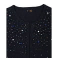 thumbnail image 3 of Junior Girls Sweater NAVY, 3 of 4