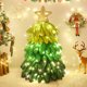 thumbnail image 4 of Inflable de globo de árbol de Navidad | Decoración estereoscópica mate brillante | Marrón Verde 98x54cm | Accesorio fotográfico para centros comerciales, tiendas, eventos | Plástico duradero |, 4 of 7