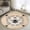 Brown, variant on Vintage Bees Crowns 2'x3' Washable Rug, Rustic Leaves Rings Brown Gradient Non-Slip Soft Doormat Area Rugs for Entrance Bathroom Bedsides, Carpet for Kitchen Bedroom, Entryway Floor Mat