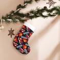 thumbnail image 7 of Salouo Fire Rescue With Red Helmet And Truck Print Christmas Stockings,Large Xmas Stocking Set of 1 Holiday and Farmhouse Stocking for Christmas Holiday Party Decoration(17.7*11 Inch), 7 of 7