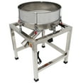 thumbnail image 5 of Techtongda Electric Sieve Stainless Steel Powder Shaker Round Powder Vibrating Screen with 2 Screens, 5 of 20