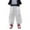 White, variant on ZACPNCV Boys Baggy Cargo Pants Casual Loose Fit Parachute Pant Harem Joggers Sweatpants with Pockets Black 9-10 Years