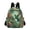 Hummingbird Hovering on Flowers, variant on JIALIOU Mini Backpack Purse for Women Quilted Casual Daypack Small Travel Shoulder Bag, Lion Outline and Star