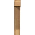 thumbnail image 2 of Ekena Millwork 4"W x 20"D x 24"H Traditional Block Rough Sawn Bracket, Western Red Cedar, 2 of 25