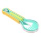 thumbnail image 1 of Cortador de sandía de acero inoxidable, herramienta para cortar frutas, formas, juego de cucharas para hacer bolitas de melón, cuchara y sacabolas, cortador de cubos de sandía, 1 of 7