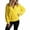 oversized hooded pullover - Yellow, variant on uvwlwu Womens Wrap Cross V Neck Oversized Hoodie Long Sleeve Kangaroo Pocket Soft Daily Casual Pullover Outer Sweatshirt,S