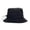 Black, variant on Men's and Women's Summer Leisure Outdoor Mountaineering Jungle Sun Big Brim Fisherman's Hat Under $8 UPF 40+ Wide Brim Bucket Hat with Chin Strap for Hiking Safari Camping Fishing