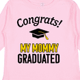 thumbnail image 4 of Inktastic Congrats My Mommy Graduated with cap Boys or Girls Long Sleeve Toddler T-Shirt, 4 of 5