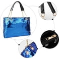 thumbnail image 4 of LinYooLi Women's Glitter Sequins Shoulder Tote Big Capacity Shimmer Shopping Bag Sparkling Handbag Purse, 4 of 6