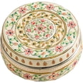 thumbnail image 1 of Handmade Stainless Steel Tiffin Box (White, 1 Tier), 1 of 1