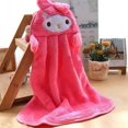 thumbnail image 2 of Juego de 4 toallas de microfibra con forma de animales para niños, toallas absorbentes para cocina y baño, 2 of 5