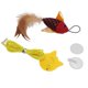 thumbnail image 4 of Juguete Para Colgar En La Puerta Para Gatos, Juego Automático, Desatar La Naturaleza, Interactivo, Aliviar El Aburrimiento, Juguete Colgante Para Gatitos Para Hacer Ejercicio OTVIAP Cuerda de gato divertida y pez de plumas rojas, 4 of 8