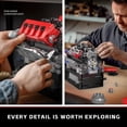 thumbnail image 4 of V8 Engine Model that Works - Build Your Own V8 Engine Toy, 8-Cylinder Petrol Car Engine Replica Model Building Kit for Adult (750 PCS), 4 of 6