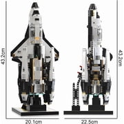 Space Shuttle Building Block Sets, Galaxy UFOs Spaceship Model Kit, Milky Way Space Ship Building Toys