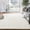 Cream, variant on SENYUM Upgrade Neutral Area Rug Tan Geometric Carpet with Zen Circle Pattern | Rugs for Living Room, Bedroom, Office