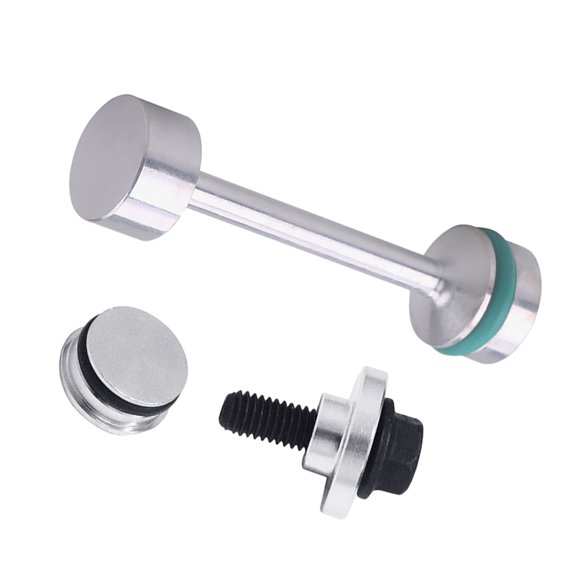 relayinert 3x Argent Déviateur Barre LS Déviateur Barre Compatible avec Moteurs LS avec Joint Torique Aluminium 1Ensemble
