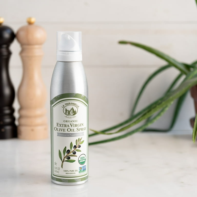 La Tourangelle Organic Extra Virgin Olive Oil Cooking Spray 5 fl