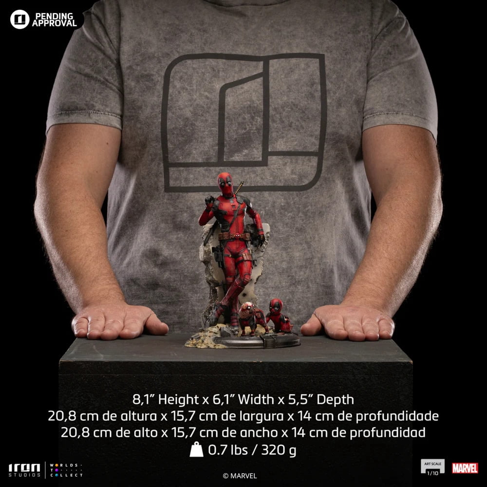 Wolverine & Deadpool - Art Scale 1/10 - Deadpool Statue